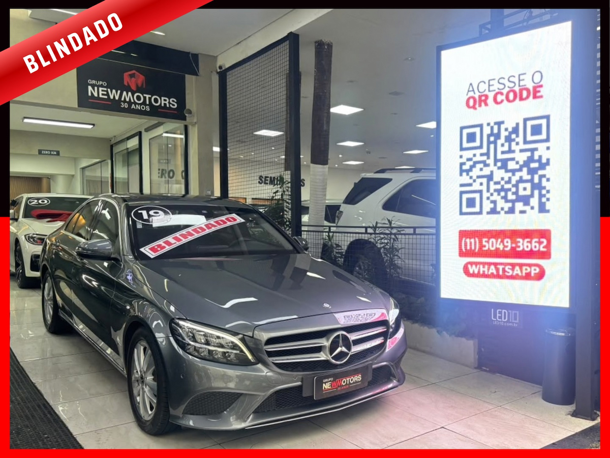 Foto do veículo MERCEDES-BENZ C 200 1.5 EQ BOOST HÍBRIDO 9G-TRONIC 2018/2019 45.638 KM R$ 196.777,00