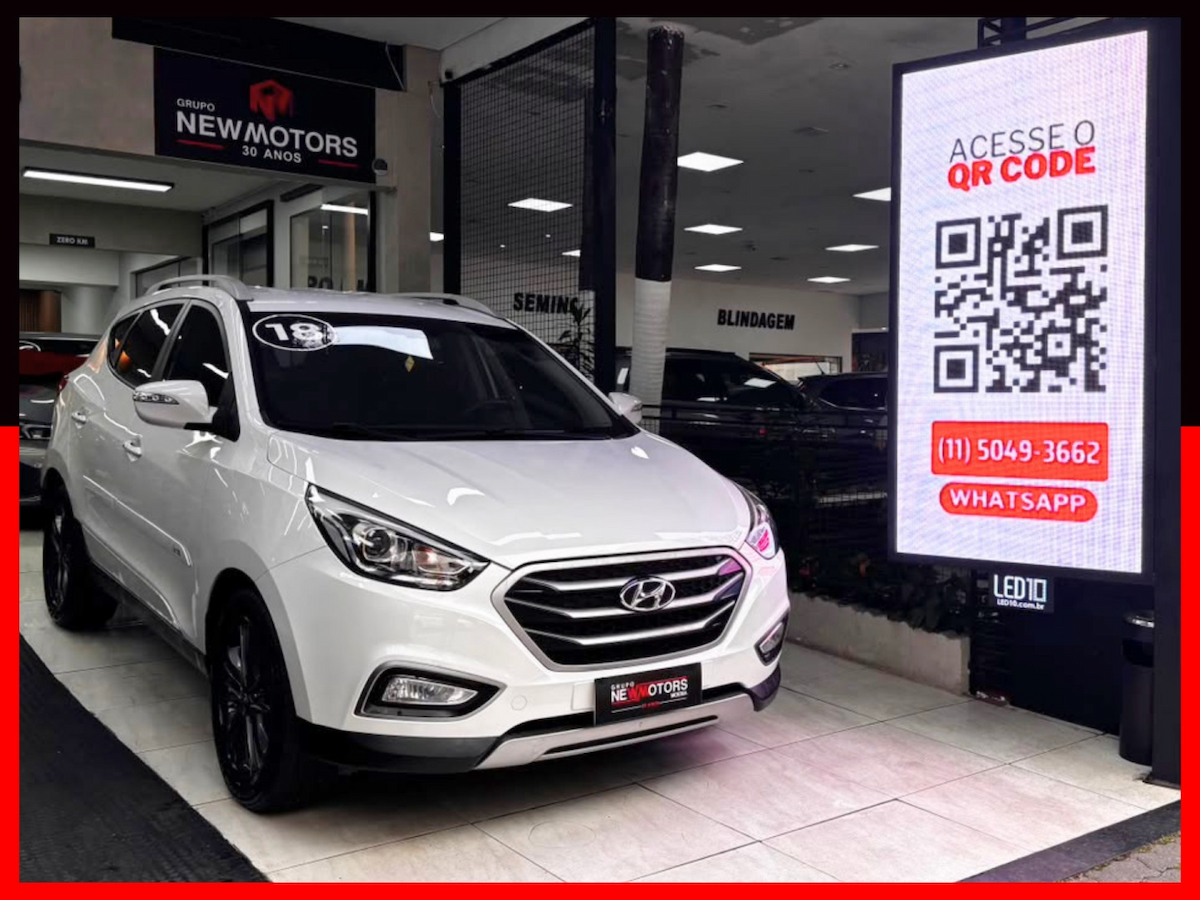 Foto do veículo HYUNDAI IX35 2.0 MPFI GL 16V FLEX 4P AUTOMÁTICO 2017/2018 73.507 KM R$ 91.777,00