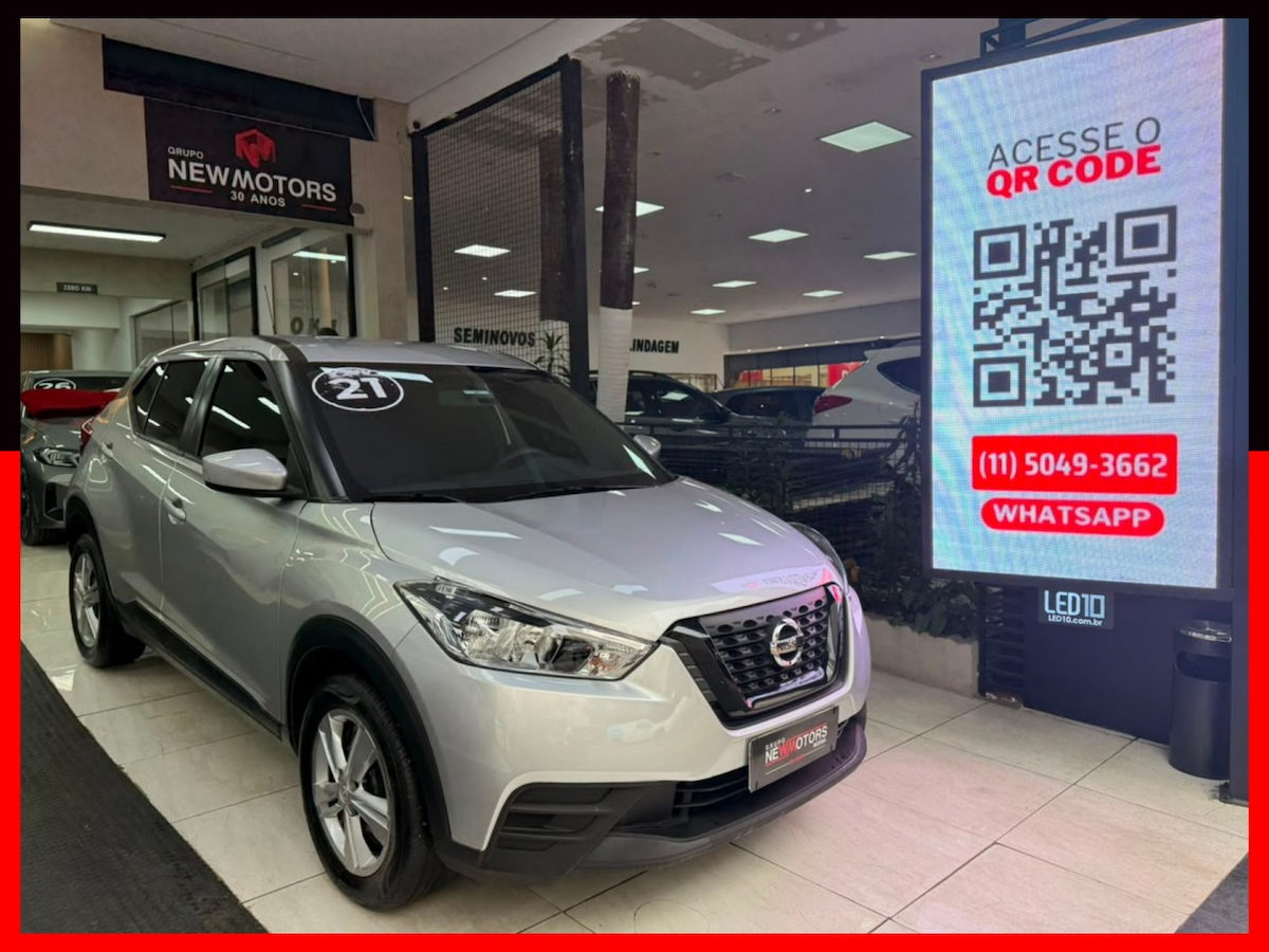 Foto do veículo NISSAN KICKS 1.6 16V FLEXSTART ACTIVE XTRONIC 2020/2021 63.580 KM R$ 84.777,00