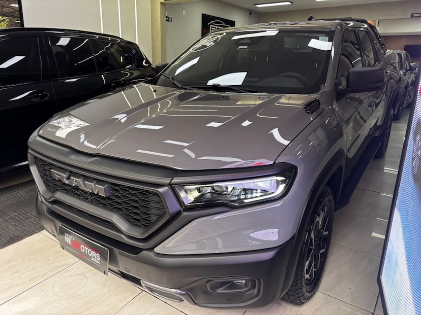 Foto do veículo RAM RAMPAGE 2.0 HURRICANE 4 TURBO GASOLINA REBEL 4X4 AUTOMÁTICO 2024 19.613 KM 183.777,00