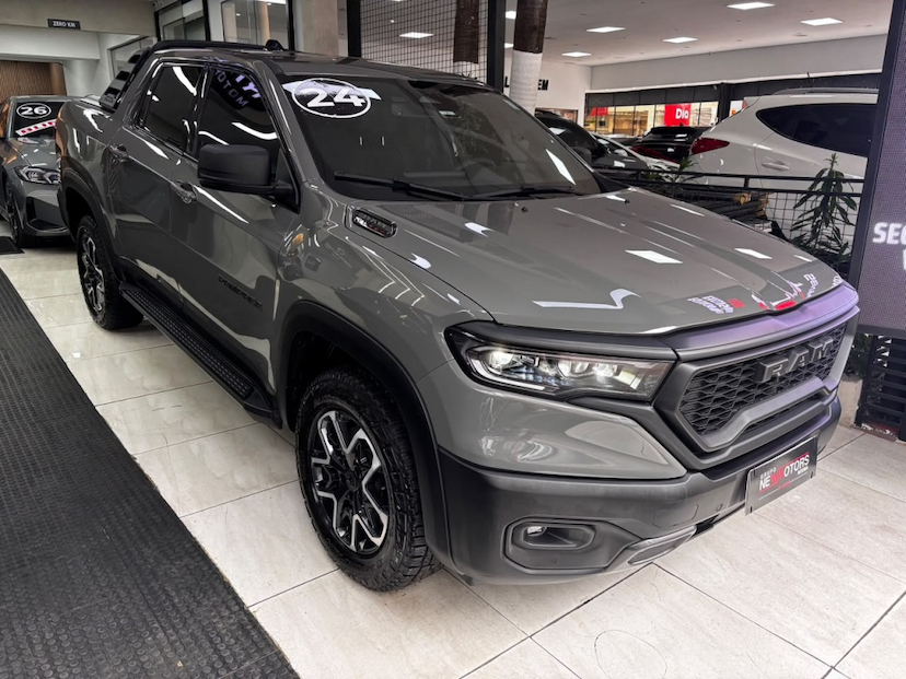 Foto do veículo RAM RAMPAGE 2.0 HURRICANE 4 TURBO GASOLINA REBEL 4X4 AUTOMÁTICO 2024 19.613 KM 183.777,00