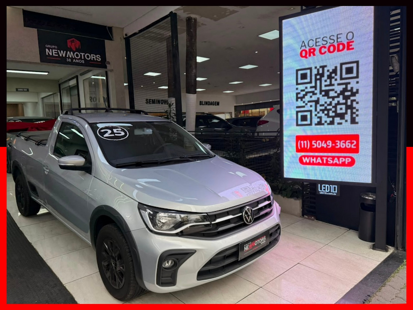Foto do veículo VOLKSWAGEN SAVEIRO 1.6 MSI TRENDLINE CS 16V FLEX 2P MANUAL 2025 9.430 KM 94.777,00