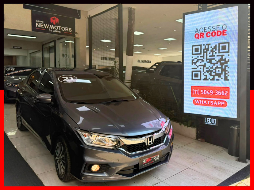 Foto do veículo HONDA CITY 1.5 EX 16V FLEX 4P AUTOMÁTICO 2021 51.000 KM 85.777,00