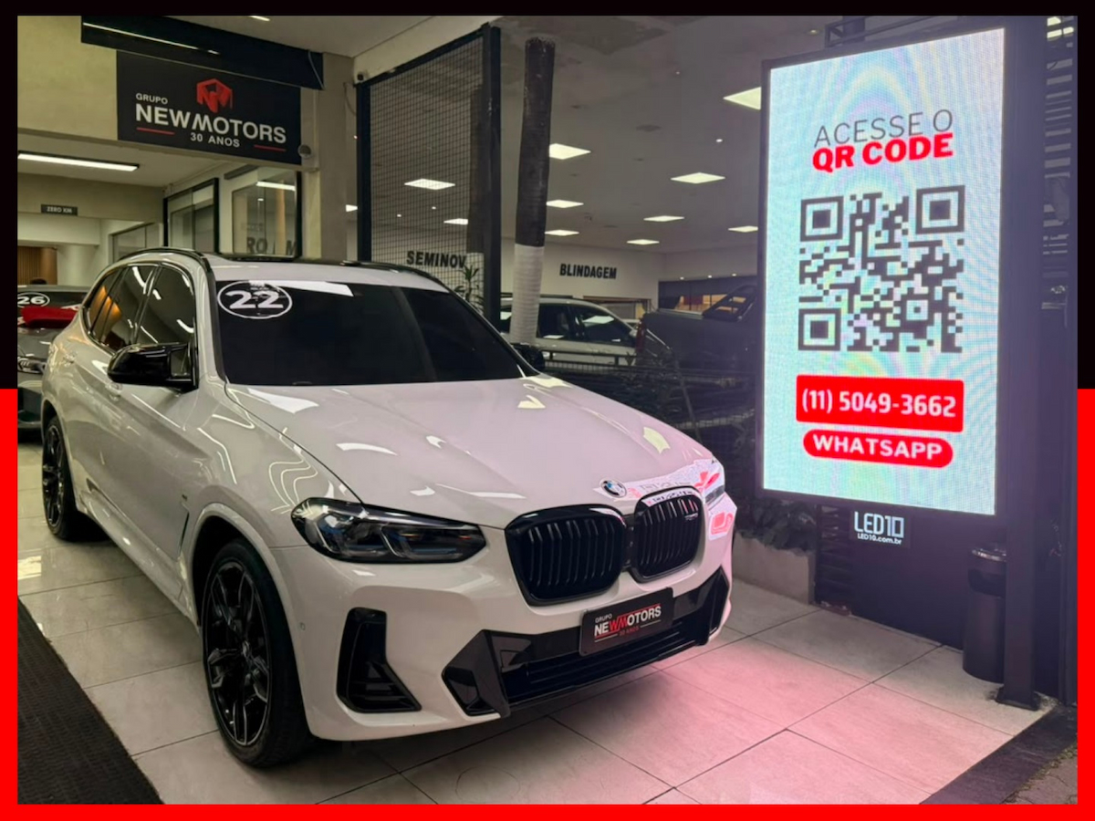 Foto do veículo BMW X3 3.0 TWINPOWER GASOLINA M40I M SPORT EDITION STEPTRONIC 2022/2022 18.101 KM R$ 385.777,00