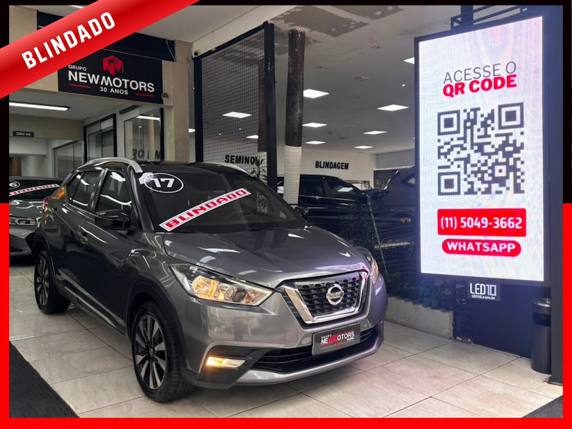 Foto do veículo NISSAN KICKS 1.6 16V FLEXSTART SL 4P XTRONIC 2017 89.447 KM 91.777,00