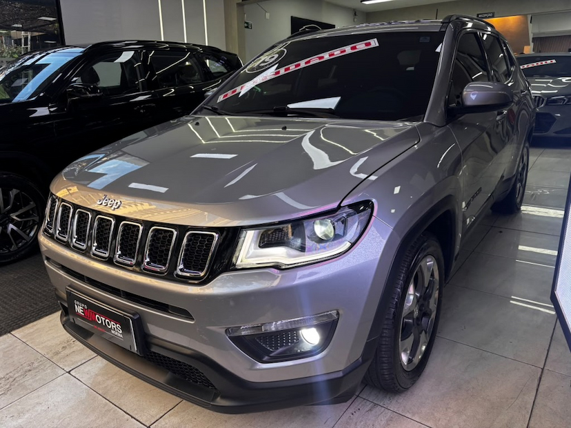 Foto do veículo JEEP COMPASS 2.0 16V FLEX LONGITUDE AUTOMÁTICO 2019 76.791 KM 117.777,00