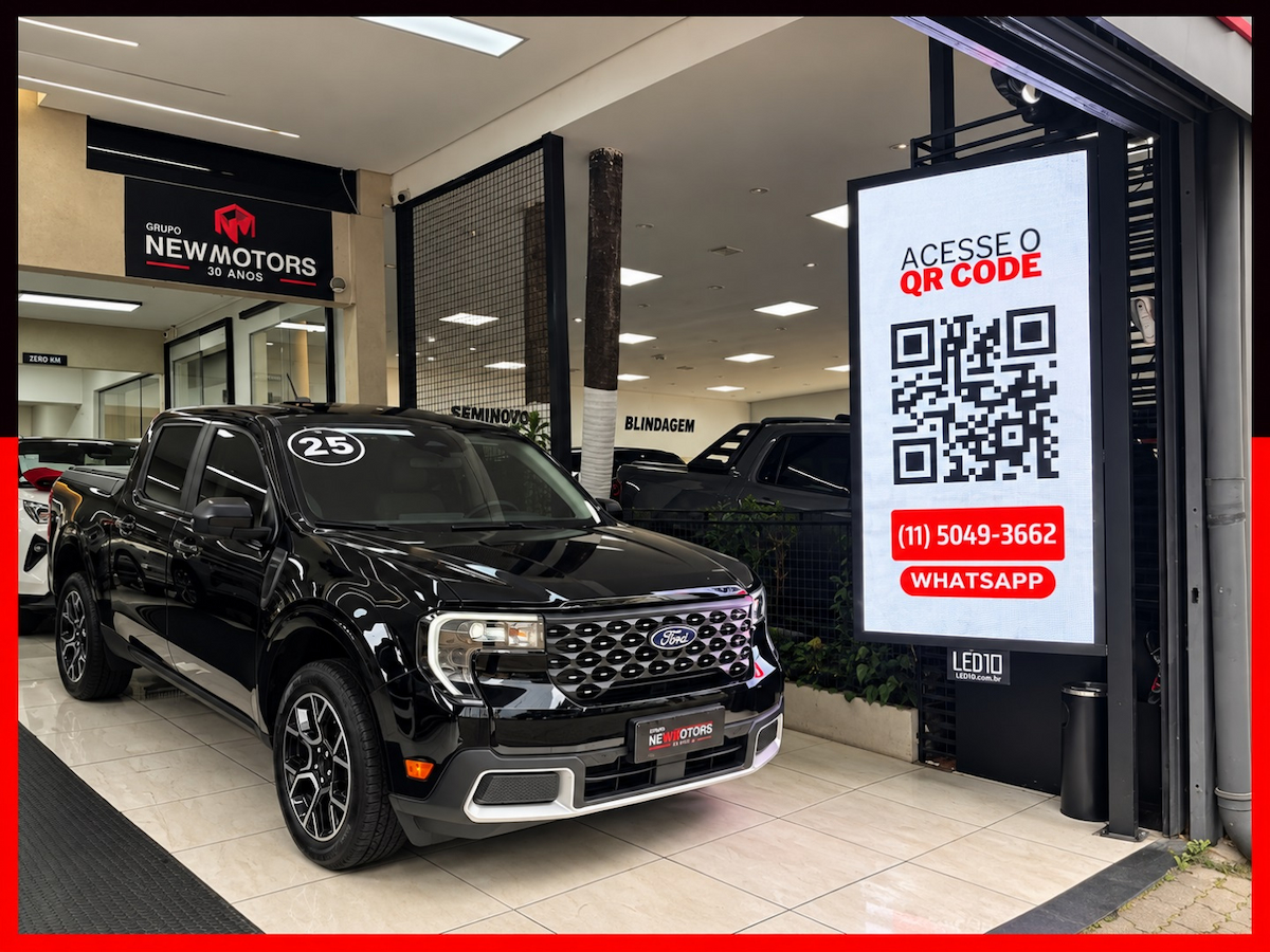 Foto do veículo FORD MAVERICK 2.5 HYBRID LARIAT e-CVT 2025/2025 5.600 KM R$ 219.777,00