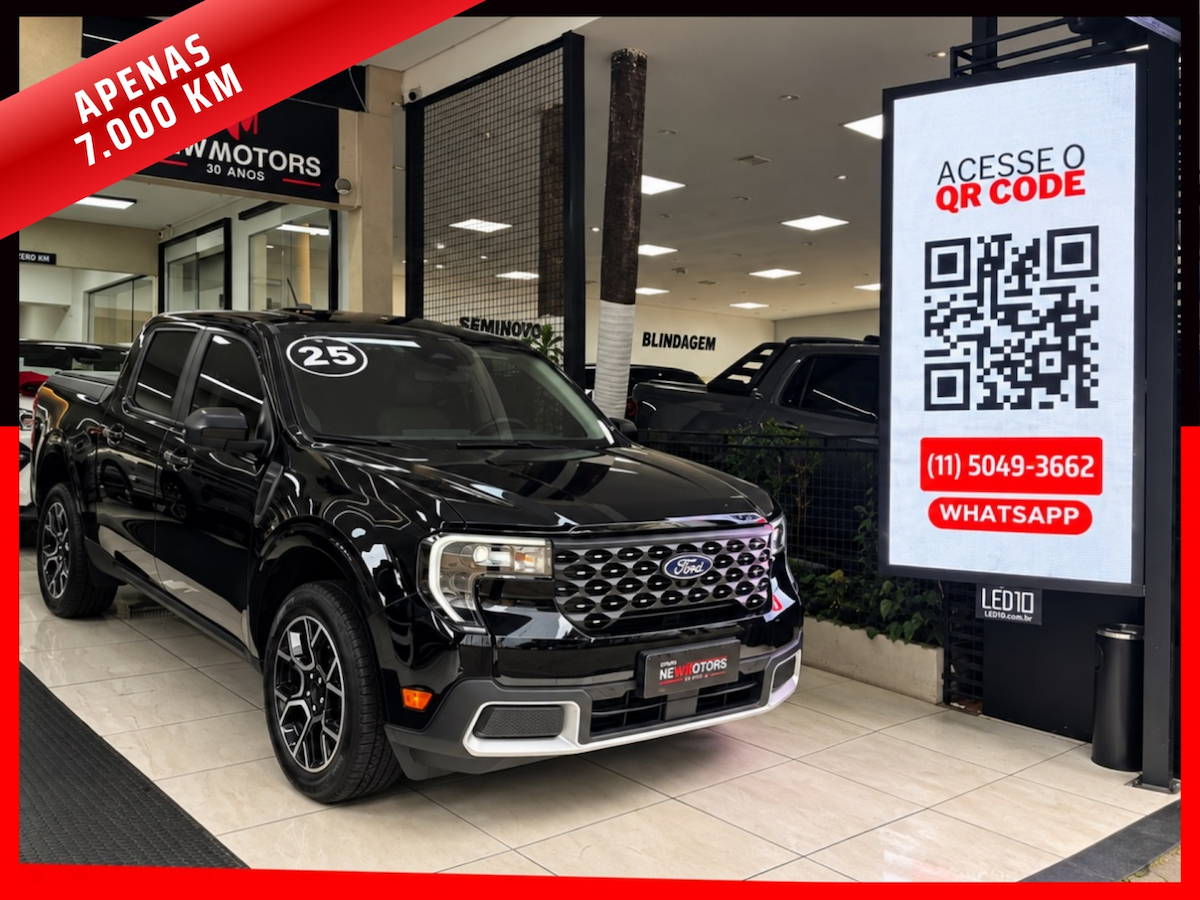 Foto do veículo FORD MAVERICK 2.5 HYBRID LARIAT e-CVT 2025/2025 7.000 KM R$ 214.777,00