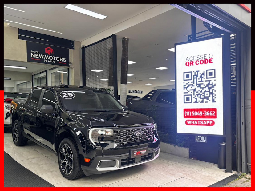 Foto do veículo FORD MAVERICK 2.5 HYBRID LARIAT E-CVT 2025 5.600 KM 219.777,00