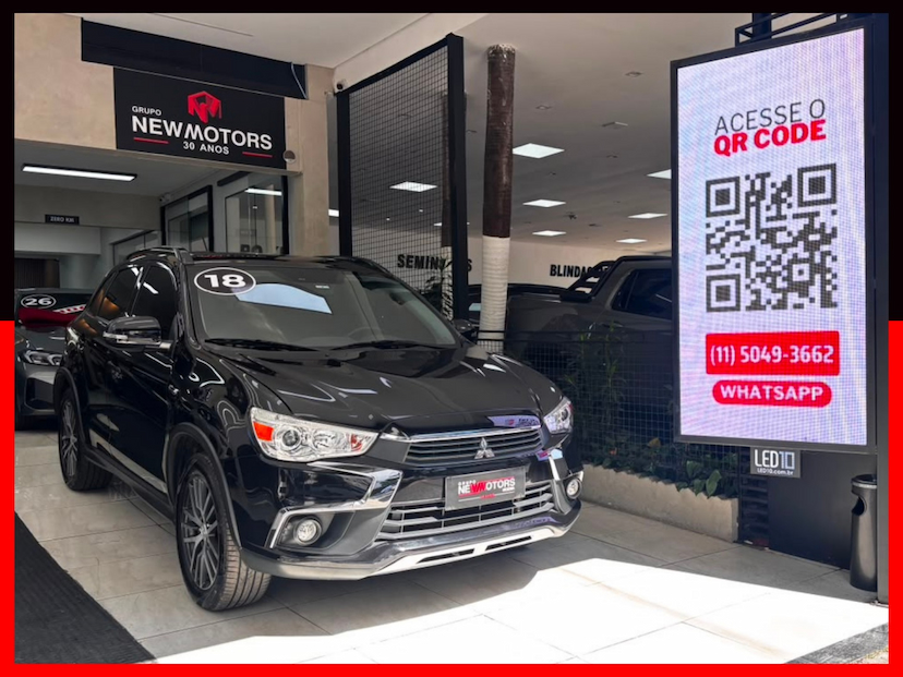 Foto do veículo MITSUBISHI ASX 2.0 AWD 16V FLEX 4P AUTOMÁTICO 2018 86.069 KM 93.777,00
