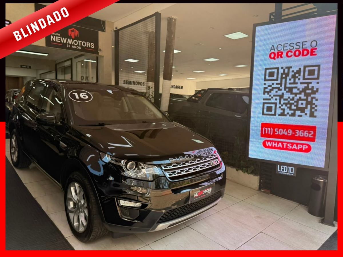 Foto do veículo LAND ROVER DISCOVERY SPORT 2.0 16V SI4 TURBO GASOLINA HSE 4P AUTOMÁTICO 2016/2016 63.650 KM R$ 102.777,00