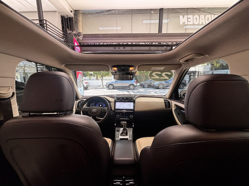 Foto do veículo HYUNDAI CRETA 2.0 FLEX ULTIMATE AUTOMÁTICO 2022 39.734 KM 133.777,00