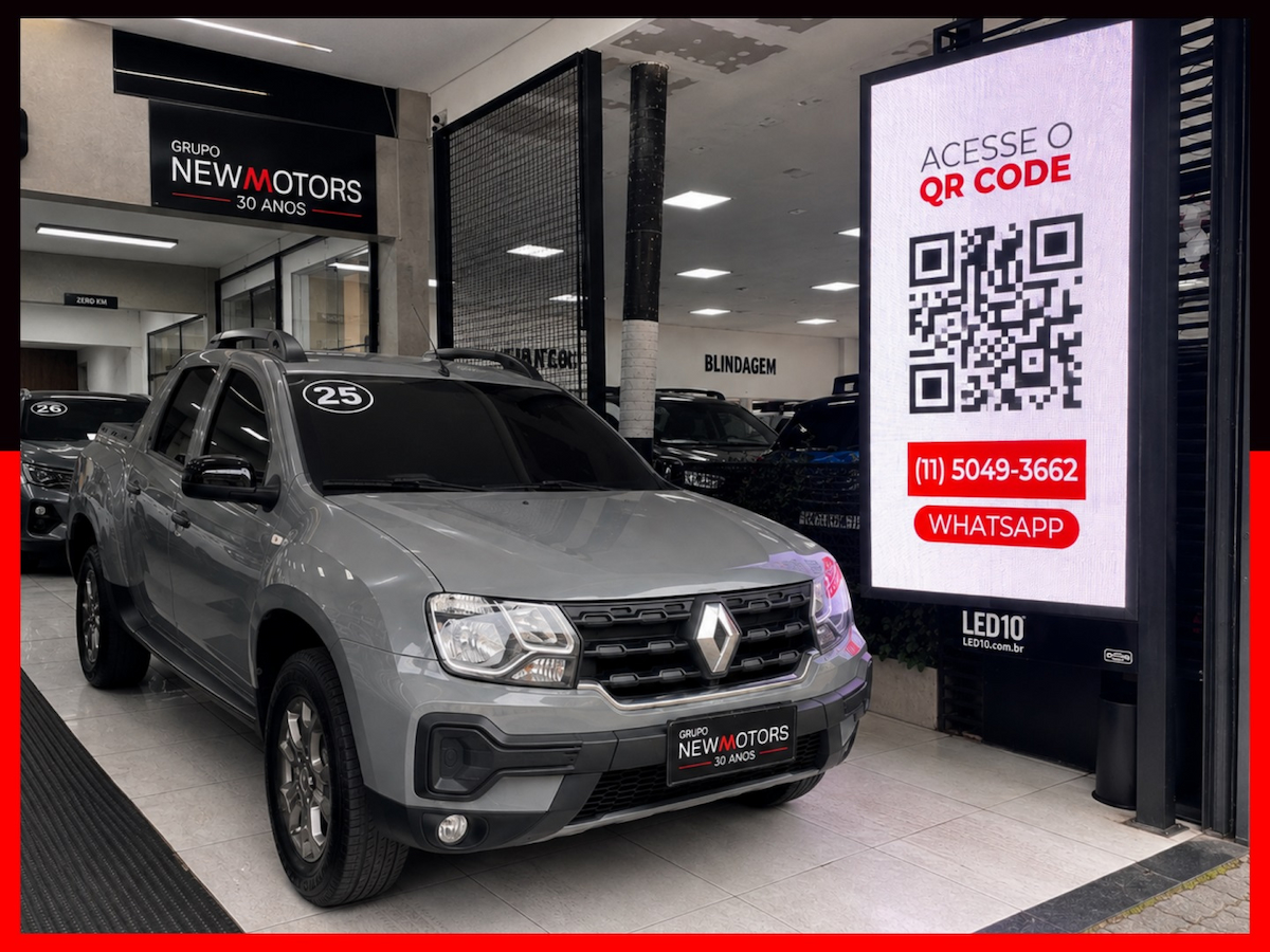 Foto do veículo RENAULT OROCH 1.6 16V SCE FLEX INTENSE MANUAL 2024/2025 37.897 KM R$ 108.777,00