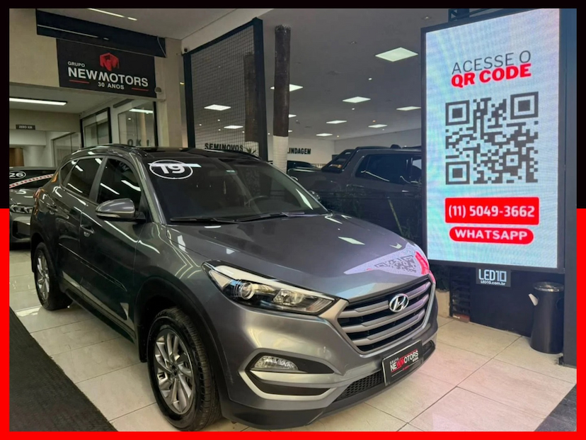 Foto do veículo HYUNDAI TUCSON 1.6 16V T-GDI GASOLINA GLS ECOSHIFT 2019 79.857 KM 101.777,00