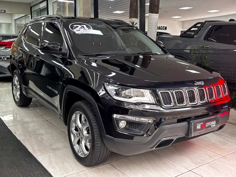 Foto do veículo JEEP COMPASS 2.0 16V DIESEL LIMITED 4X4 AUTOMÁTICO 2021 63.751 KM 114.777,00