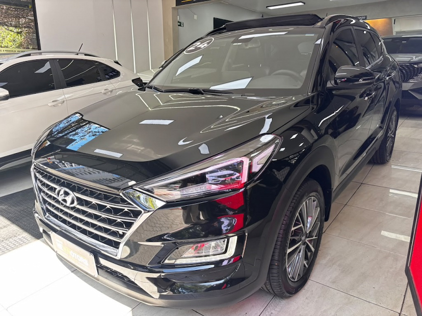 Foto do veículo HYUNDAI TUCSON 1.6 16V T-GDI GASOLINA LIMITED ECOSHIFT 2024 19.866 KM 153.777,00