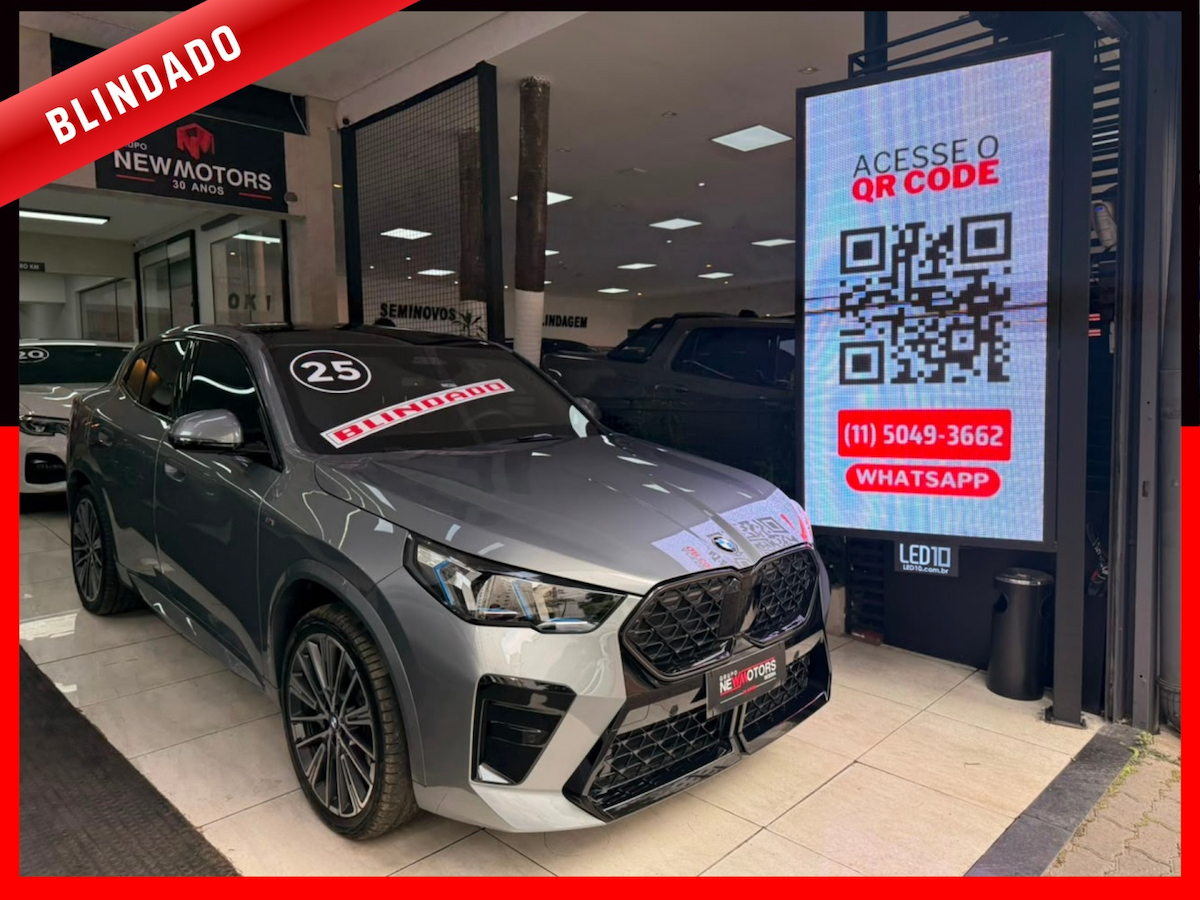 Foto do veículo BMW X2 2.0 TURBO GASOLINA XDRIVE20I M SPORT STEPTRONIC 2025/2025 9.906 KM R$ 465.777,00