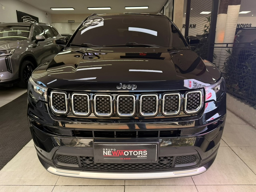 Foto do veículo JEEP COMPASS 1.3 T270 TURBO FLEX LIMITED AT6 2022 42.600 KM 127.777,00