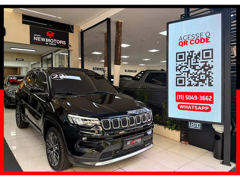 Foto do veículo JEEP COMPASS 1.3 T270 TURBO FLEX LIMITED AT6 2022 42.600 KM 125.777,00