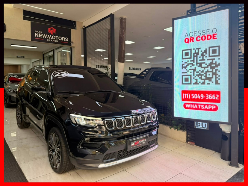 Foto do veículo JEEP COMPASS 1.3 T270 TURBO FLEX LIMITED AT6 2022 42.600 KM 127.777,00