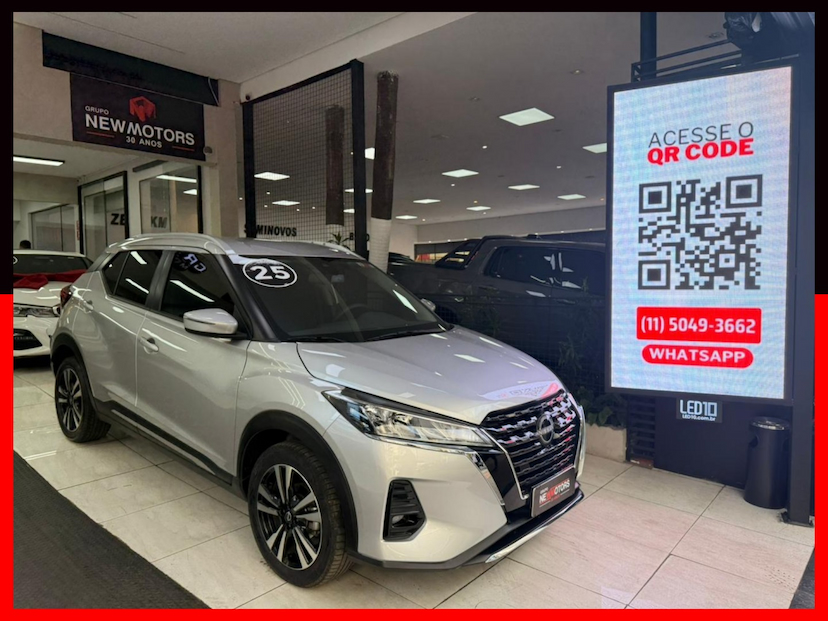Foto do veículo NISSAN KICKS PLAY 1.6 16V FLEXSTART ADVANCE PLUS XTRONIC 2025 27.500 KM 121.777,00