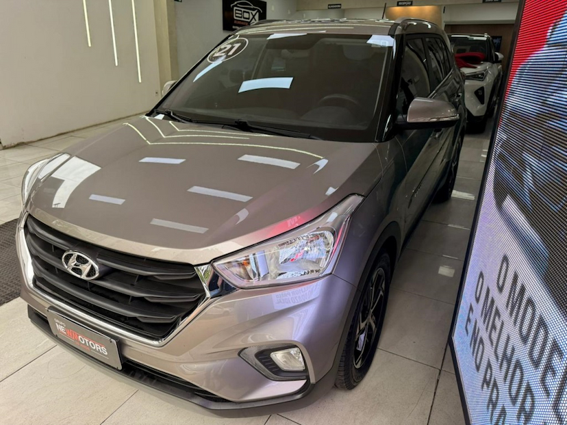 Foto do veículo HYUNDAI CRETA 1.6 16V FLEX SMART PLUS AUTOMÁTICO 2021 51.609 KM 99.777,00