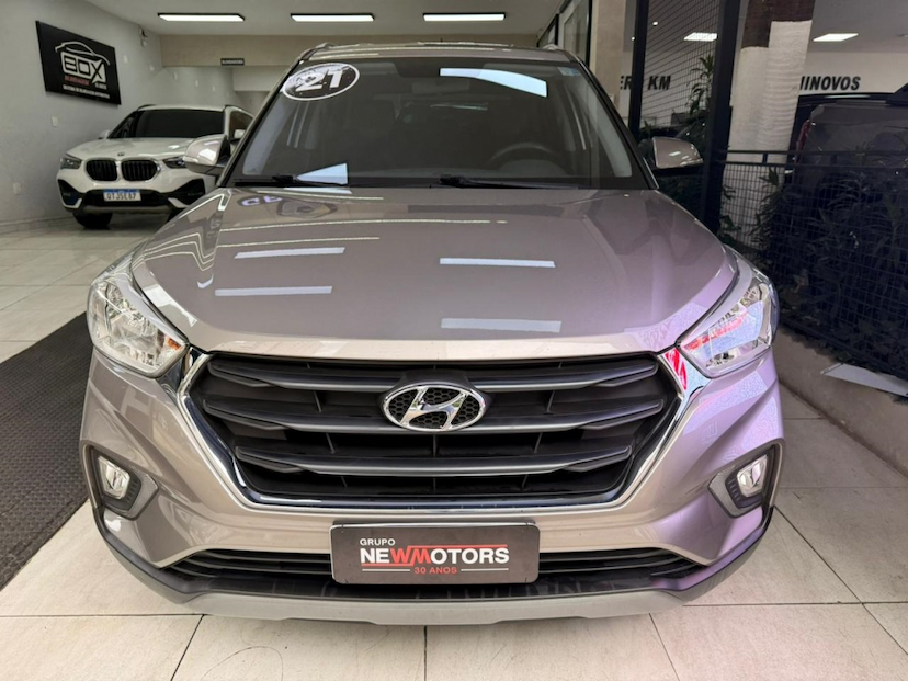 Foto do veículo HYUNDAI CRETA 1.6 16V FLEX SMART PLUS AUTOMÁTICO 2021 51.609 KM 99.777,00