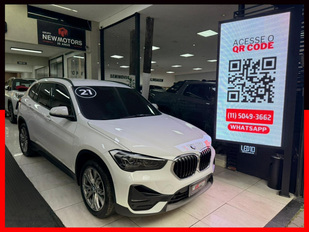 Foto do veículo BMW X1 2.0 16V TURBO ACTIVEFLEX SDRIVE20I 4P AUTOMÁTICO 2020/2021 51.817 KM R$ 151.777,00