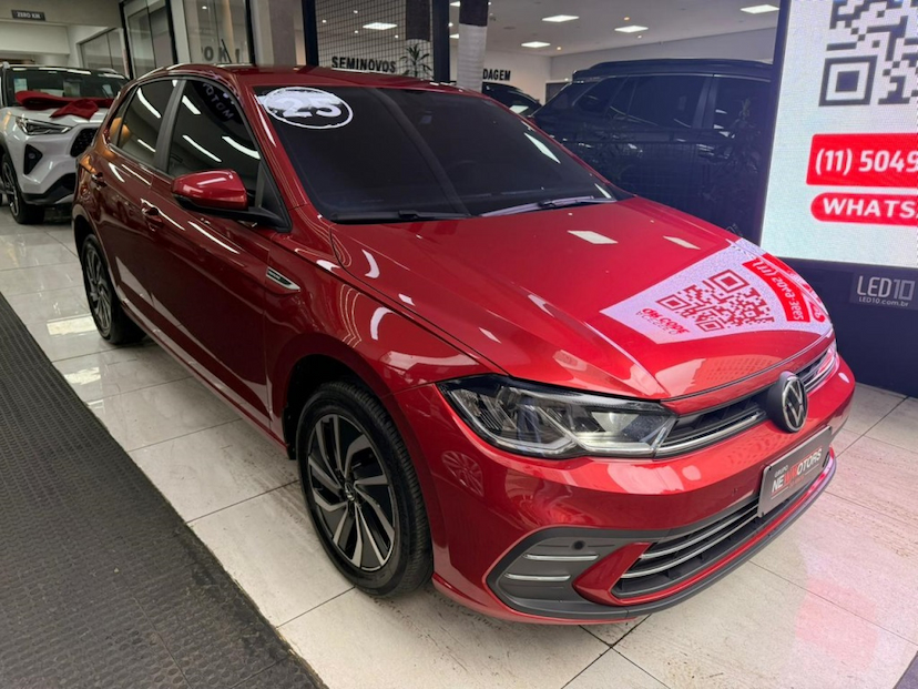 Foto do veículo VOLKSWAGEN POLO 1.0 170 TSI HIGHLINE AUTOMÁTICO 2025 39.975 KM 109.777,00