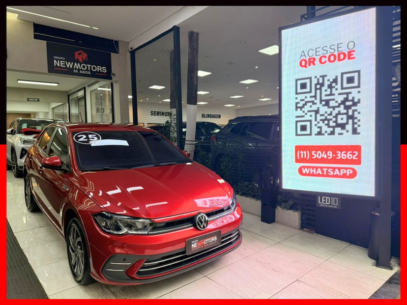 Foto do veículo VOLKSWAGEN POLO 1.0 170 TSI HIGHLINE AUTOMÁTICO 2025 39.975 KM 109.777,00