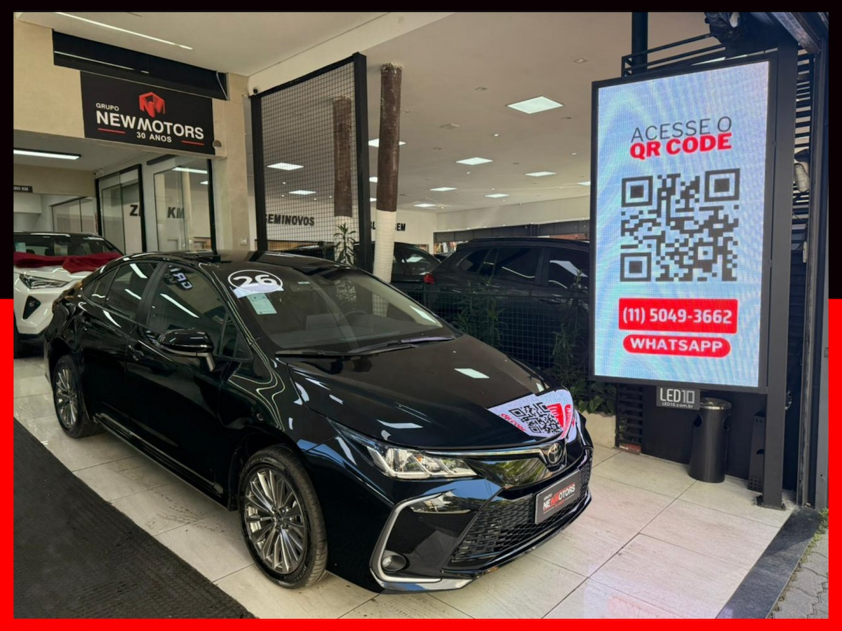 Foto do veículo TOYOTA COROLLA 2.0 VVT-IE FLEX XEI DIRECT SHIFT 2026/2026 5.048 KM R$ 164.777,00