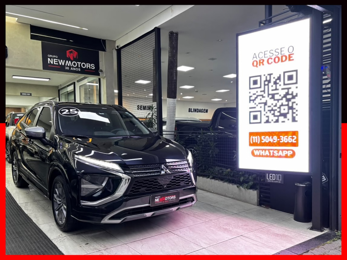 Foto do veículo MITSUBISHI ECLIPSE CROSS 1.5 MIVEC TURBO GASOLINA GLS CVT 2024/2025 26.295 KM R$ 132.777,00