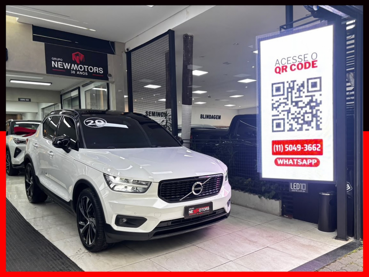 Foto do veículo VOLVO XC40 2.0 T5 GASOLINA R-DESIGN AWD GEARTRONIC 2019/2020 47.812 KM R$ 159.777,00