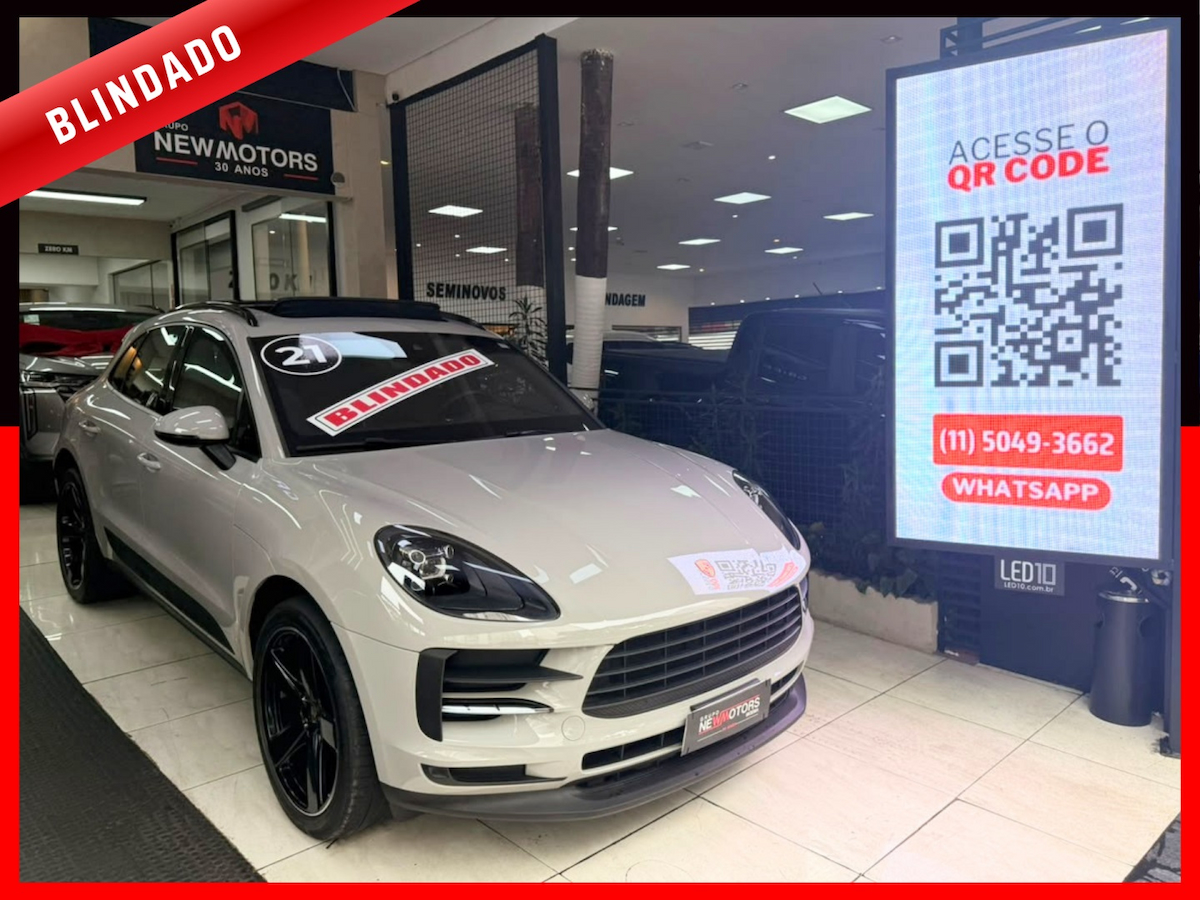 Foto do veículo PORSCHE MACAN 2.0 16V GASOLINA 4P AUTOMÁTICO 2021/2021 47.817 KM R$ 369.777,00