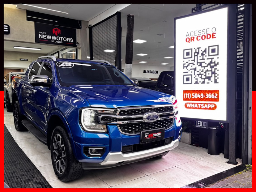 Foto do veículo FORD RANGER 3.0 V6 TURBO DIESEL CD LIMITED PLUS 4X4 AUTOMATICO 2025 38.785 KM 268.777,00