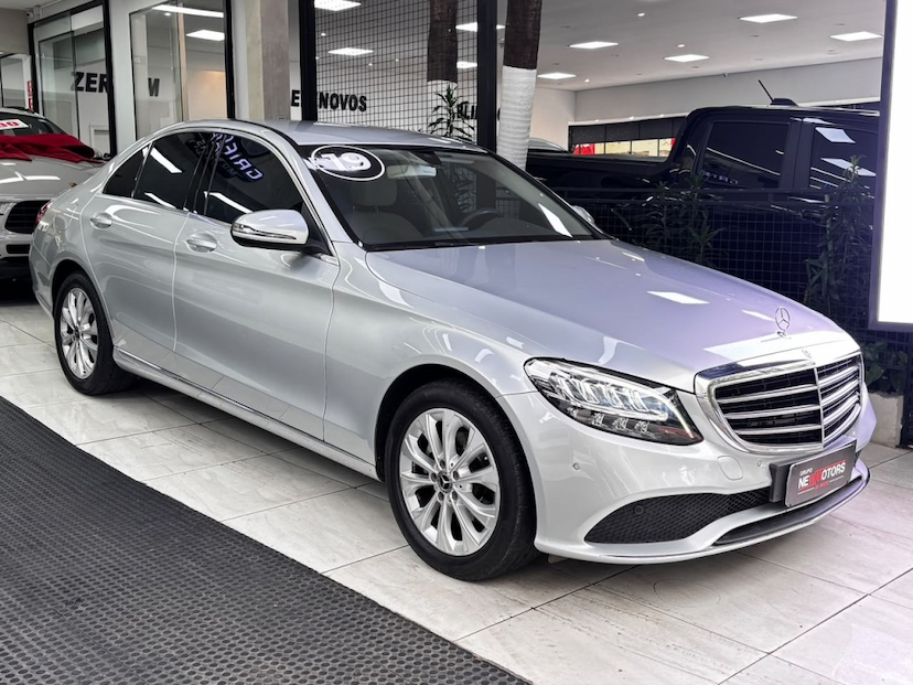 Foto do veículo MERCEDES-BENZ C 180 1.6 CGI FLEX EXCLUSIVE 9G-TRONIC 2018 48.812 KM 139.777,00