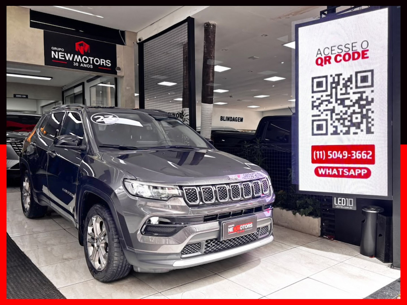 Foto do veículo JEEP COMPASS 1.3 T270 TURBO FLEX LONGITUDE AT6 2023 45.347 KM 114.777,00