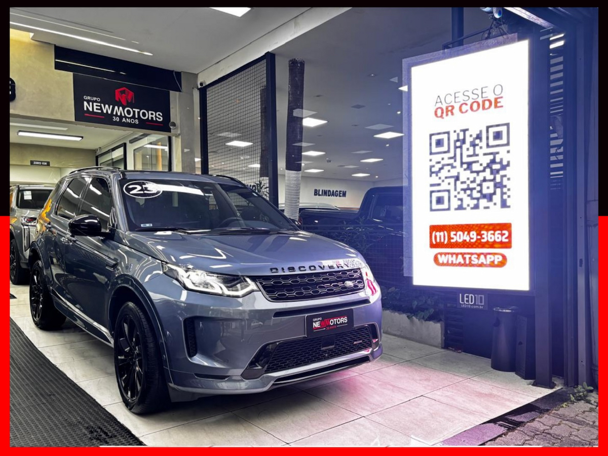 Foto do veículo LAND ROVER DISCOVERY SPORT 2.0 P250 TURBO FLEX SE AUTOMÁTICO 2023/2023 32.339 KM R$ 233.777,00
