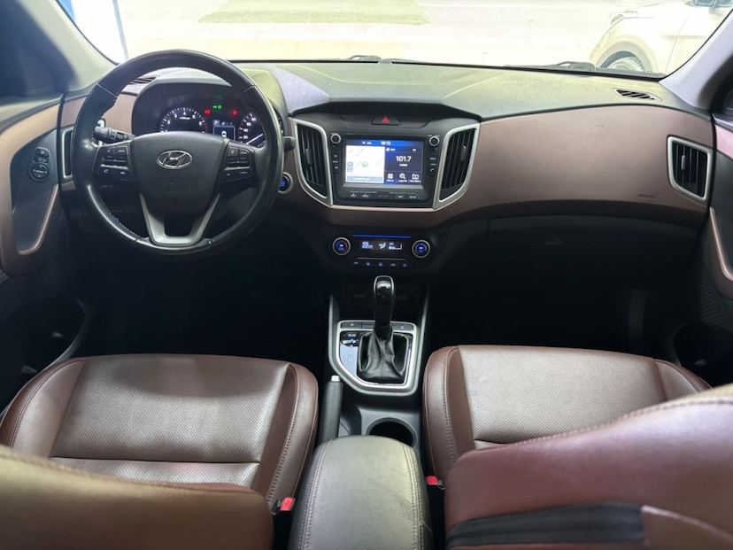 Foto do veículo HYUNDAI CRETA 2.0 16V FLEX PRESTIGE AUTOMÁTICO 2019 78.856 KM 96.777,00