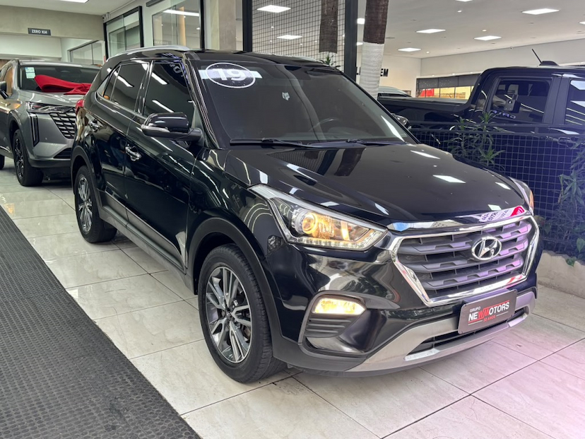 Foto do veículo HYUNDAI CRETA 2.0 16V FLEX PRESTIGE AUTOMÁTICO 2019 78.856 KM 96.777,00