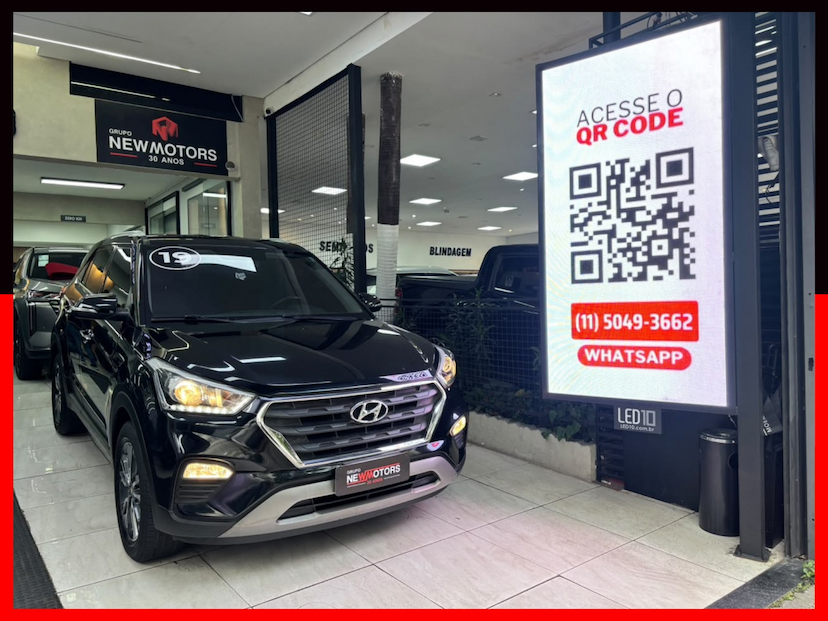 Foto do veículo HYUNDAI CRETA 2.0 16V FLEX PRESTIGE AUTOMÁTICO 2019 78.856 KM 96.777,00