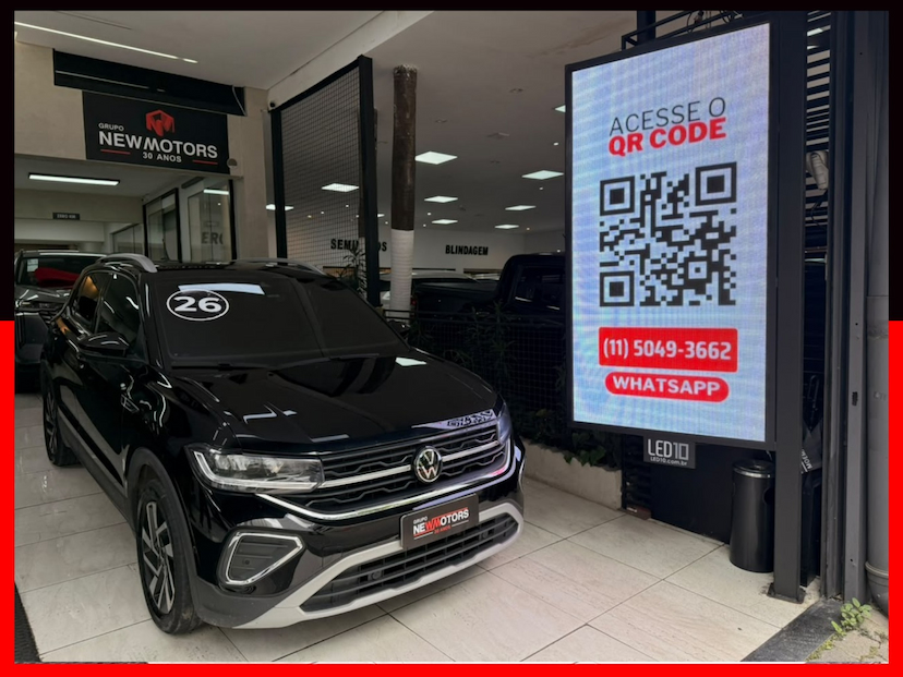 Foto do veículo VOLKSWAGEN T-CROSS 1.4 250 TSI TOTAL FLEX HIGHLINE AUTOMÁTICO 2026 46.410 KM 154.777,00