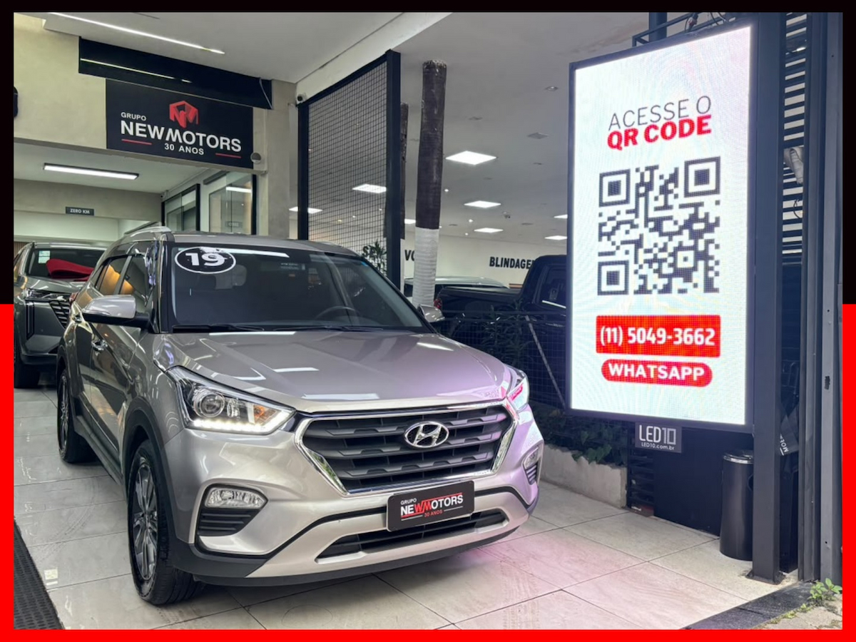 Foto do veículo HYUNDAI CRETA 2.0 16V FLEX PRESTIGE AUTOMÁTICO 2019/2019 70.290 KM R$ 92.777,00