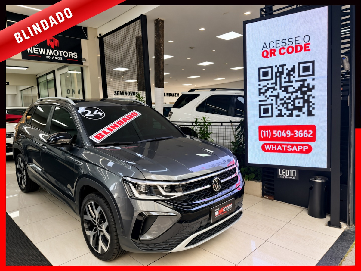 Foto do veículo VOLKSWAGEN TAOS 1.4 250 TSI TOTAL FLEX HIGHLINE AUTOMÁTICO 2024/2024 15.000 KM R$ 199.777,00