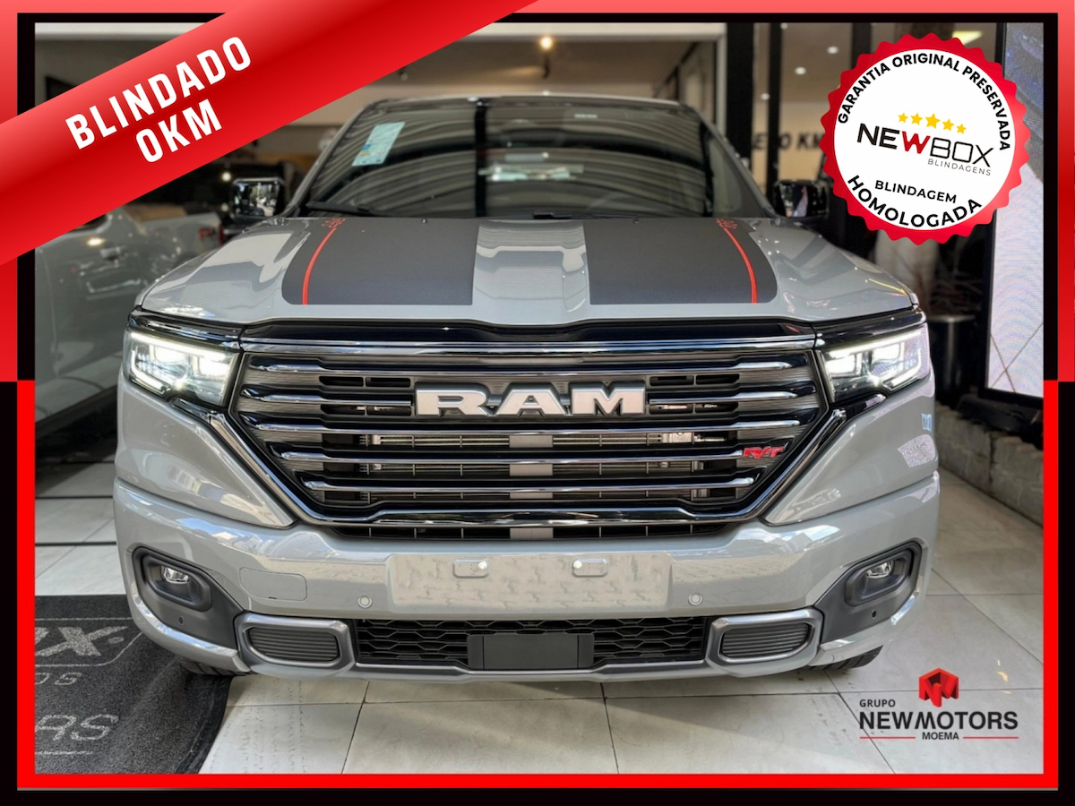 Foto do veículo RAM RAMPAGE 2.0 HURRICANE 4 TURBO FLEX R/T 4X4 AUTOMÁTICO 2026/2027 0 KM R$ 322.657,00