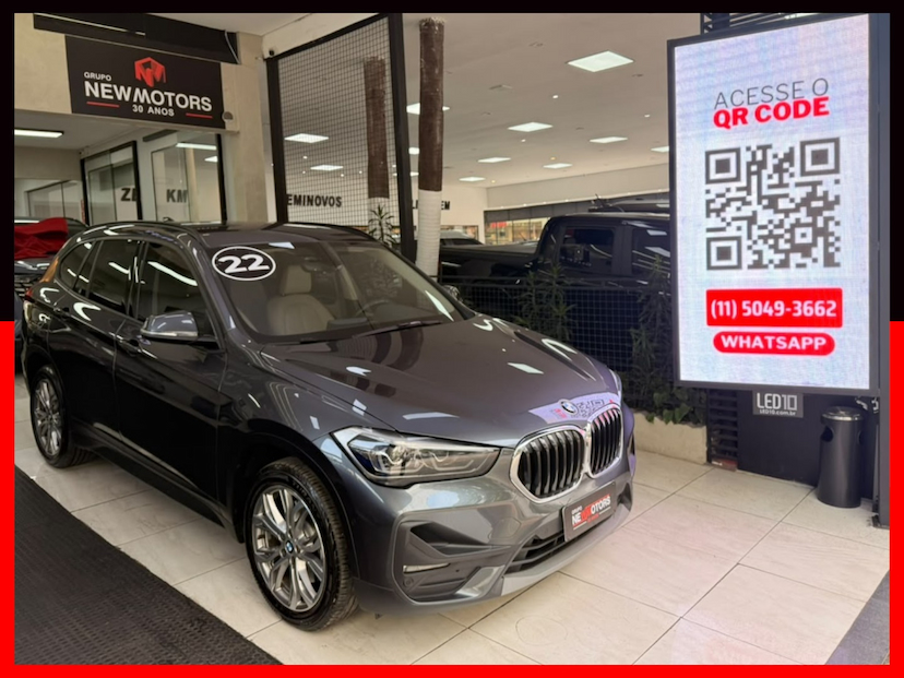 Foto do veículo BMW X1 2.0 16V TURBO ACTIVEFLEX SDRIVE20I GP 4P AUTOMÁTICO 2022 51.514 KM 170.777,00