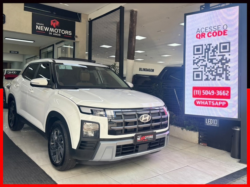 Foto do veículo HYUNDAI CRETA 1.0 TGDI FLEX PLATINUM AUTOMÁTICO 2027 219 KM 169.777,00