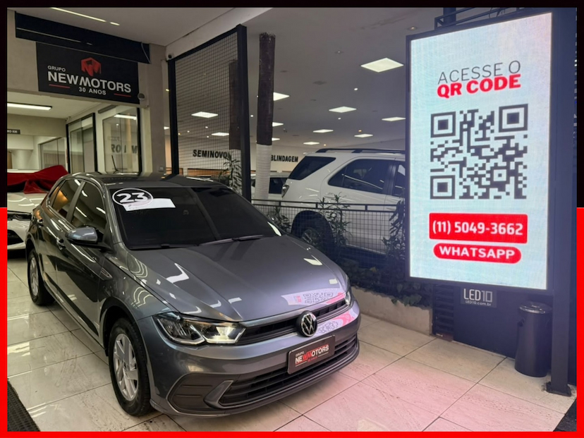 Foto do veículo VOLKSWAGEN POLO 1.0 170 TSI COMFORTLINE AUTOMÁTICO 2023 53.638 KM 89.777,00