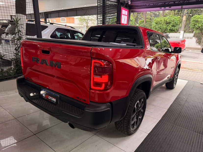 Foto do veículo RAM RAMPAGE 2.0 HURRICANE 4 TURBO GASOLINA REBEL 4X4 AUTOMÁTICO 2024 16.025 KM 172.777,00