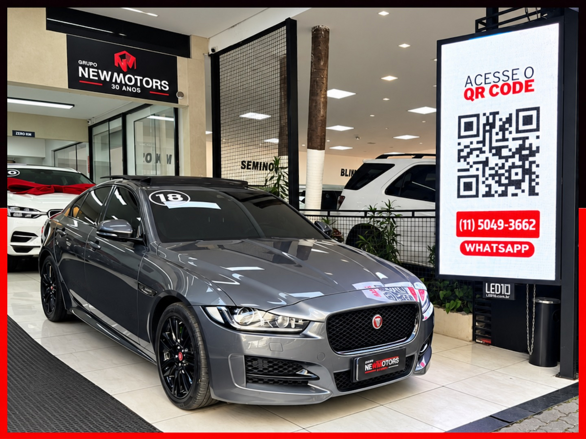 Foto do veículo JAGUAR XE 2.0 16V INGENIUM P250 GASOLINA R-SPORT 4P AUTOMÁTICO 2018/2018 21.873 KM R$ 159.777,00